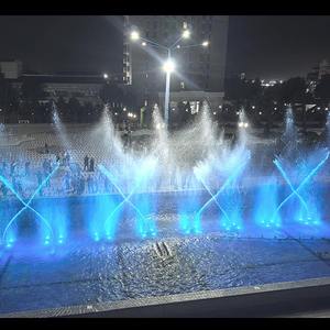 Современный прямоугольный фонтан из нержавеющей стали 304 (180х16 м) для уличного использования, с функцией музыкального танцующего фонтана, для проектов в Узбекистане - Product Image 5