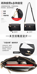 Fashion New Designer Crossbody Bags High Quality PU Leather Shoulder Messenger Bag Casual <b>Totes</b> Luxury Women Handbags and Purses - Product Image 2