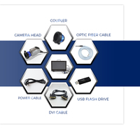 Caméra d'endoscopie médicale portable IKEDA Full HD électrique en métal tout-en-un 22 pouces 1080P YKD-9122 avec capteur CMOS certifiée CE