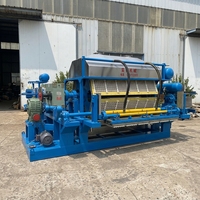 Machine de moulage sur mesure pour la fabrication de barquettes à œufs, à cavités multiples réglables, spécifications ajustables pour diverses demandes d'emballage de produits quotidiens