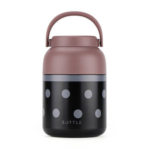 800ml カスタムロゴ入り二重壁ステンレス鋼製真空断熱食品グレードランチサーモスボトル - Product Image 2