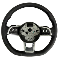 Volante de Cuero para Volkswagen MK7 MK6 Golf7 Polo CC Jetta Tiguan GTI R GTD GTS GTE R-Line Passat GOLF