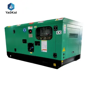 Set generator diesel senyap 62,5 kVA 50 kw dengan mesin bergulir untuk daftar harga generator diesel rumah