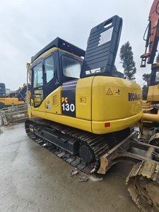 Excavadora pequeña usada de bajo precio y bien mantenida, Komatsu PC130 PC120 PC200, excavadora de segunda mano para ingeniería civil. - Product Image 4