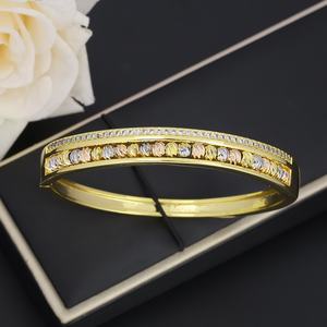 Pulseras de Moda con Cuentas al por Mayor de Fábrica JXX, Brazaletes de Oro, Joyería de Dubái, Pulseras de Oro para Mujer - Product Image 3