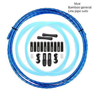 Jeu de câbles de frein pour <span class=keywords><strong>vtt</strong></span> et vélo de route, kit de dérailleur, boîtier de changement, liens en alliage d'aluminium, ligne - Product Image 6