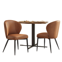 Housses de chaise de salle à manger MEIVINES, lot de 4 housses extensibles en tissu pour fauteuils