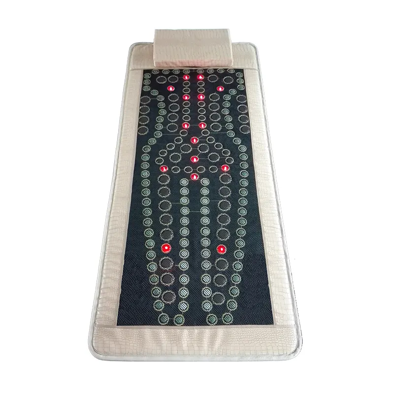 POP RELAX-colchón de cama de Jade de calidad coreana, colchoneta de fisioterapia de calefacción eléctrica saludable por infrarrojos, cama de jade de germanio, colchón de piedra