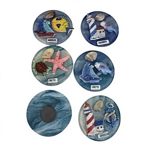 DAFNI BIG PAZAR Pin de Poliéster Circular con Arte Folclórico en Relieve de Ojo Turco de Estambul - Product Image 1