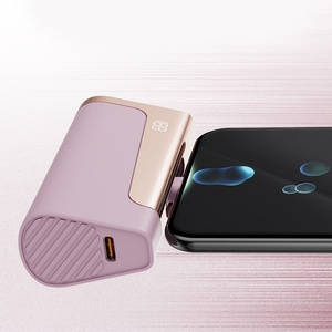 Mini Power Bank d'urgence 5000 mAh avec affichage numérique LED et chargeur portable PD20W - Product Image 1