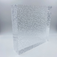 Feuille acrylique à bulles haute transparence 50MM d'épaisseur/plexiglas/PMMA