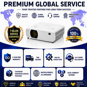 Projecteur laser 4K 3LCD CJ5915 à déplacement vertical de l'objectif, 5200 lumens avec HDR et <span class=keywords><strong>correction</strong></span> trapézoïdale - Product Image 2