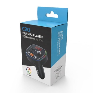 Encendedor de cigarrillos <span class=keywords><strong>ABS</strong></span>, luces coloridas, compatible con disco U, tarjeta SD, juego, Bluetooth, manos libres, OEM multifuncional, 7 colores - Product Image 6