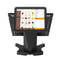 15-дюймовая POS-система «все в одном» с сенсорным экраном, Windows 10, от производителя, для ресторанов (кассовый аппарат)
