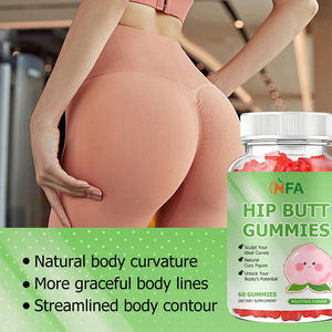 กัมมี่เสริมสุขภาพสะโพกและบั้นท้ายสูตรเฉพาะ OEM พร้อมสารสกัดจากมาคา ช่วยปรับรูปร่างตามธรรมชาติ - Product Image 3