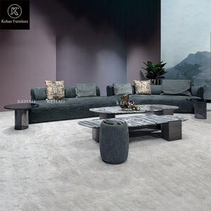 Meubles haut de gamme Villa de luxe moderne brun chocolat <span class=keywords><strong>2</strong></span> <span class=keywords><strong>places</strong></span> <span class=keywords><strong>Nubuck</strong></span> <span class=keywords><strong>canapé</strong></span> en cuir véritable - Product Image 5