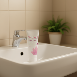 Vaginol Oleolatte Cremoso 200ml Huiles Naturelles Détergent Intime Apaisant Hydratant Fabriqué en Italie - Product Image 3