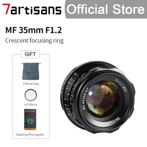 7artisans <span class=keywords><strong>35mm</strong></span> F1.2 Objectif pour Sony E/<span class=keywords><strong>Nikon</strong></span> <span class=keywords><strong>Z</strong></span>/pour Fuji XF APS-C Manuel Mirrorless Fixed Focus Lens A6500 A6300 X-A1 - Product Image 2