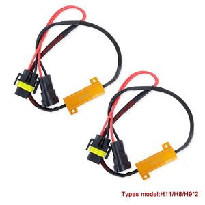 <span class=keywords><strong>H4</strong></span> H7 H8 H9 H11 9005 HB3 9006 HB4 LED nebbia HID DRL resistenza decodificatore carico lampadina - Product Image 4