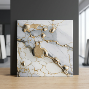 Carreaux de sol en céramique mate de style rustique indien 40x40cm, aspect bois, porcelaine numérique, pour cuisine, salle de bain, intérieur - Product Image 5