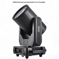 Lumière Fresnel à tête mobile réglable LED 400W avec zoom, lumière de remplissage COB, correction de couleur CTO pour bars, mariages, banquets, événements scéniques