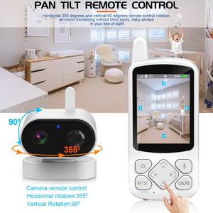 Babyphone <span class=keywords><strong>Vtech</strong></span> 720P avec vision nocturne, écran IPS 2,8 pouces, audio bidirectionnel, détection de température et fonction berceuse - Product Image 3