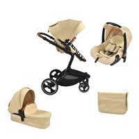 Poussette pliable 3 en 1 pour bébé de 0 à 36 mois, meilleur prix, haute qualité, légère, avec certificat EN1888 et AS NZ 2088