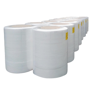 Matériaux d'hygiène 3+1 Tissu non tissé perforé en forme de feuille ondulée pour serviettes hygiéniques, matière première absorbante non tissée - Product Image 1