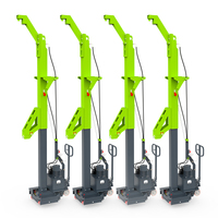 Plateforme élévatrice compacte pour conteneurs, chargeur de conteneurs peu encombrant, élévateur à faible encombrement pour le chargement et le déchargement dans les espaces étroits