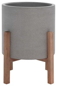 Pot de jardin en plastique grand format, durable, avec trous de drainage, pour plantes d'intérieur et d'extérieur, disponible à la vente. - Product Image 6