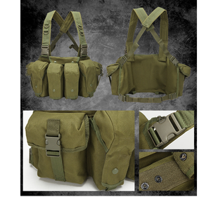 Chaleco Táctico Molle TV04 para Cosplay y Camping, Chaleco Táctico Molle con Múltiples Bolsillos, Delantal para Herramientas de Cintura - Product Image 5