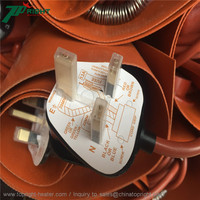 Couverture chauffante en caoutchouc, 1 pièce, Flexible, avec contrôleur, 120v
