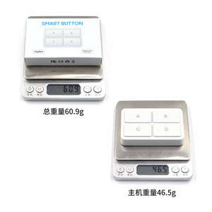 SLS Zigbee Wi-Fi Smart Wireless 4 Push Button 12 Scene Switch Batería Power CE Certified 2-Year Battery Life Smart Life Home - Product Image 6