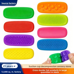 Striscia Sensoriale in Silicone con Ventosa, Bestseller Transfrontaliero; Antistress per Bambini e <span class=keywords><strong>Adulti</strong></span> con <span class=keywords><strong>ADHD</strong></span> e Ansia - Product Image 4