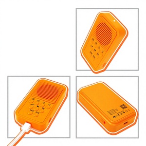 Appareil de répulsion d'animaux à effets sonores forts en extérieur, enregistreur, LED RVB, machine de sécurité pour ours, cerfs, écureuils, pour le <span class=keywords><strong>camping</strong></span>, la randonnée - Product Image 1