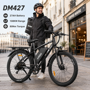 Vélo cargo électrique personnalisable 27,5 pouces, autonomie 108 km, moteur haute vitesse pour les entreprises de livraison en Amérique latine - Product Image 1