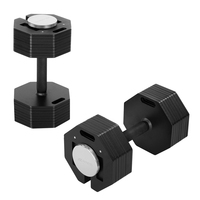 Haltères Octa Ultimates Budget 36KG résistants aux chutes, poids réglables pour un entraînement personnalisé et polyvalent 50LB 80LB 90LB