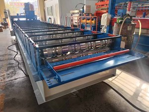 Galvanized Steel Double Truss <b>Q</b> Decking Sheet Making Panel Hi-<b>Bond</b> 55 Roof Metal Composite Roll Forming Machine Motor Gear - Product Image 3