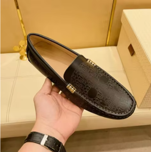 Mocasines de Cuero para Hombre, Zapatos Casuales de Primavera/Verano, Ligeros, Transpirables, Antideslizantes, de Corte Bajo, Sin Cordones, Venta al Por Mayor - Product Image 6