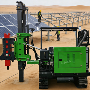 Pile driver sur chenilles haute puissance TZmachinery TZ585 52KW |   Pompe/Moteur pour <span class=keywords><strong>pieux</strong></span> de forage à couple élevé, profondeur de forage 4,0 m, diamètre 50-300 mm - Product Image 1