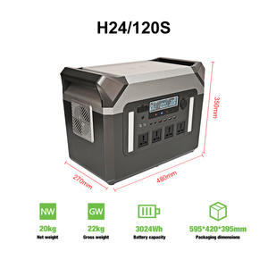 ข้อเสนอพิเศษ 2000W 3024Wh ระบบคลื่นไซน์บริสุทธิ์ MPPT สำรองไฟฉุกเฉิน ระบบกักเก็บพลังงานแสงอาทิตย์สำหรับบ้าน สถานีพลังงานแบบพกพา จัดส่งฟรี - Product Image 2