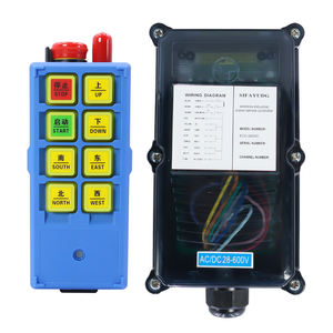 Télécommande sans fil industrielle à 6 boutons, à vitesse unique, pour palans à chariot, avec prise en charge multilingue et antichoc - Product Image 6