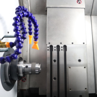 Tour CNC industriel entièrement automatique Fanuc à 8 stations de commande CK46 – Vente en gros