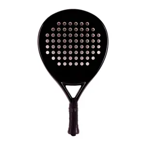 Raqueta de tenis personalizada con forma de diamante para adultos, alta calidad, 3K/12K/18K, de carbono