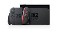Konsol Game Switch 2 256GB Model Baru dengan Warna Neon Biru/Neon Merah, Perangkat Genggam