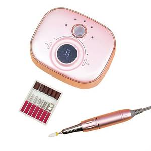 <span class=keywords><strong>Kit</strong></span> de lime à ongles électrique Portable 35000 tr/min USB stylo de <span class=keywords><strong>manucure</strong></span> <span class=keywords><strong>ponceuse</strong></span> polisseuse en acier inoxydable <span class=keywords><strong>manucure</strong></span> pédicure perceuses prise américaine - Product Image 2