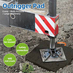 แผ่นรองขาแบบถอดออกได้ดี, แผ่นรองขาแบบเครนกันลื่นไม่แตกสำหรับการทำงานของเครื่องจักรที่ปลอดภัยปรับขนาด/สีได้ตามต้องการ - Product Image 1