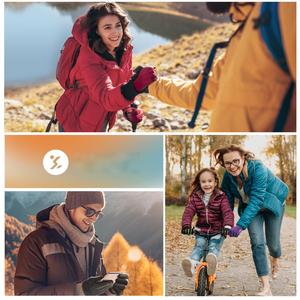 Gants de fitness d'<span class=keywords><strong>hiver</strong></span> pour femmes et hommes, compatibles avec les écrans tactiles, pour le ski, la course à pied, le cyclisme, la randonnée, la conduite, la marche, la frappe sur clavier, le football - Product Image 6