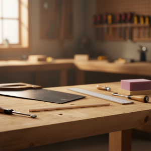 ILAN Asta in Legno Quadrata 20x20x300mm 2 Pezzi per Artigianato e Fai da Te - Product Image 3