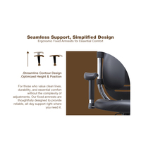 Chaise de bureau ergonomique pivotante moderne en similicuir PU, avec fonctions réglables et roulettes, pour la maison, le bureau, l'école, l'hôpital, garantie 3 ans